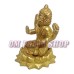 Lord Prajapati Brahma Statue in Brass
